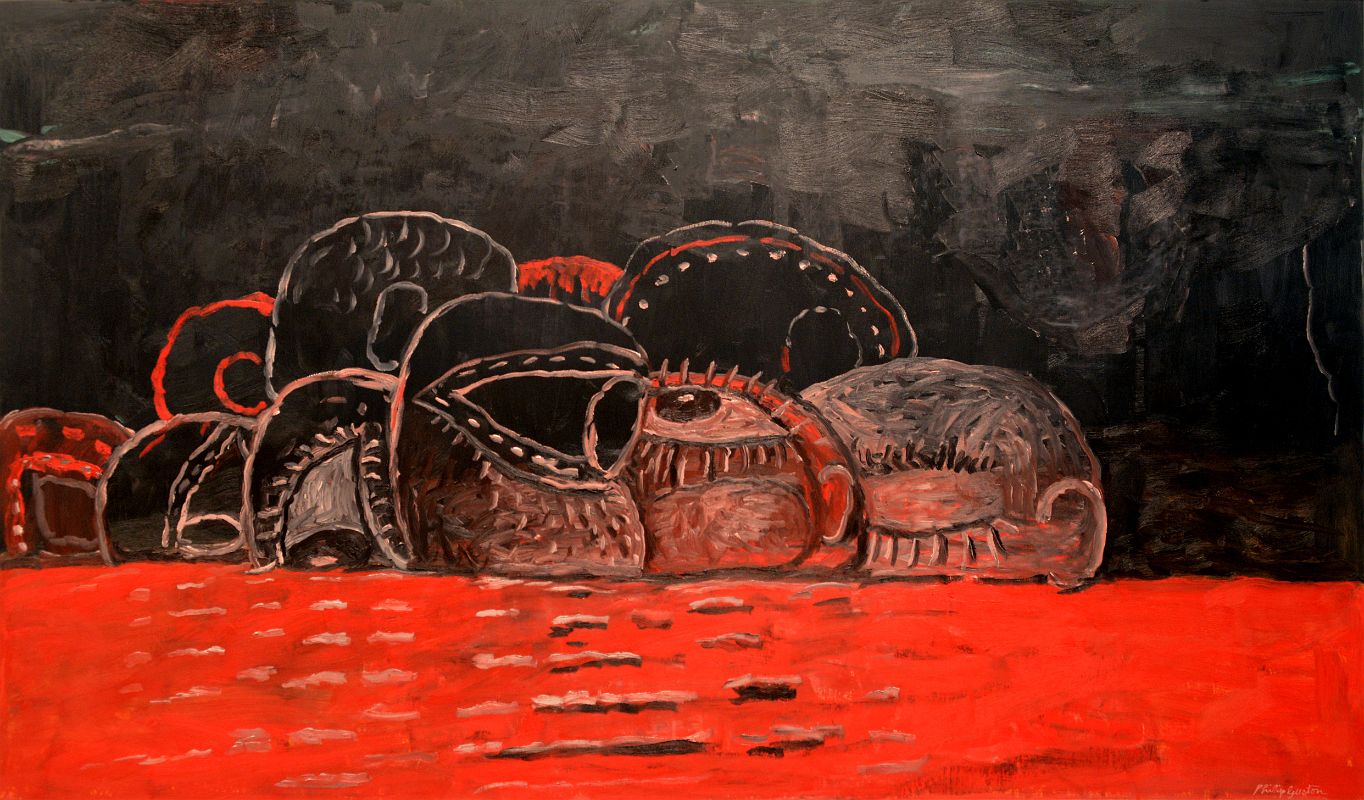 56 Cabal - Philip Guston 1977 Whitney Museum Of American Art New York City